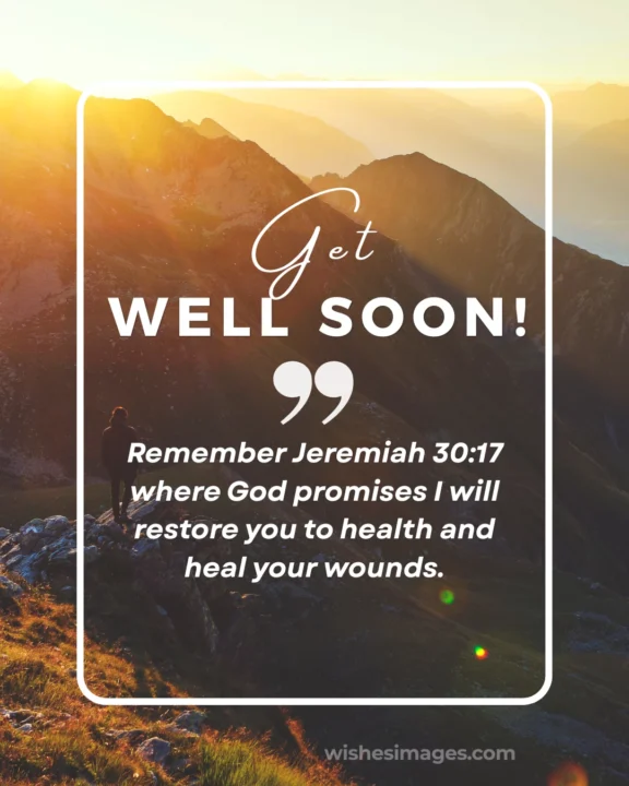 Christian Get Well Soon Messages 