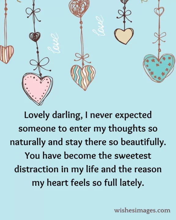 Cute love messages for crush