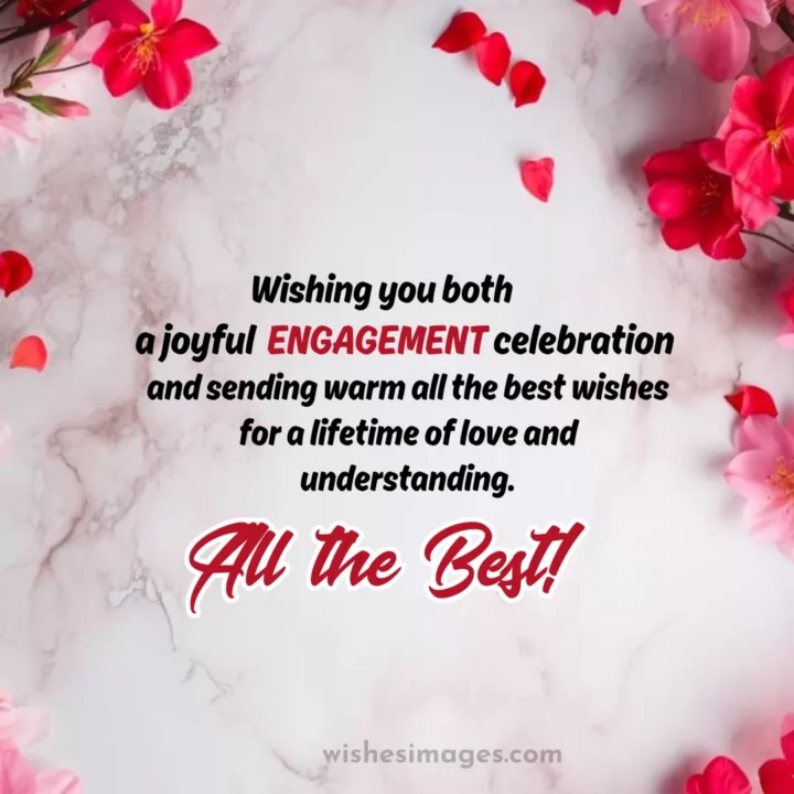 Heartfelt All the Best Wishes for Engagement