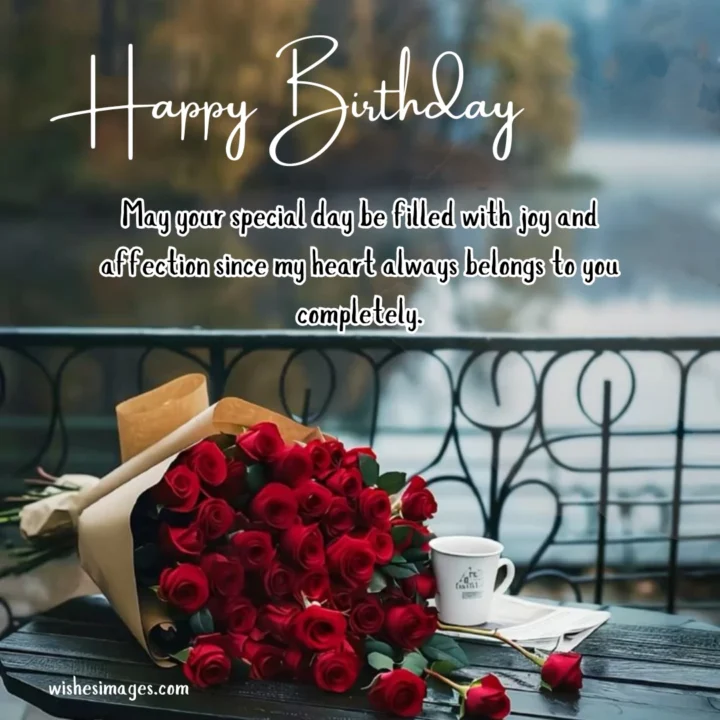 Romantic Birthday Love Wishes for Husband