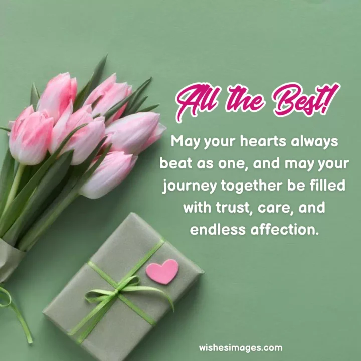 all the best wishes for engagement messages