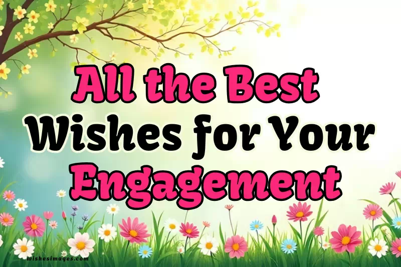 200+ All the Best Wishes for Engagement, Messages & Quotes