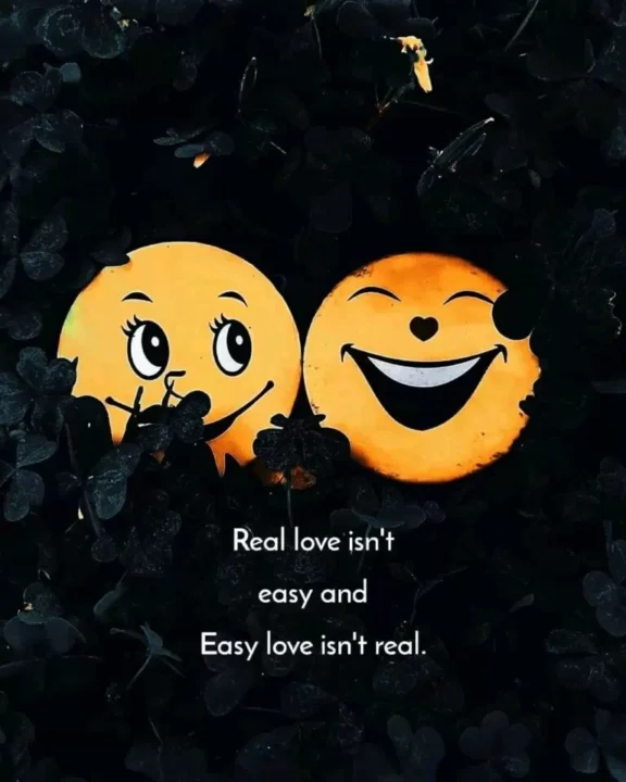 True Love DP Image with Romantic Quote