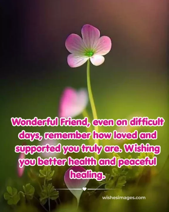 Beautiful get well soon card messages