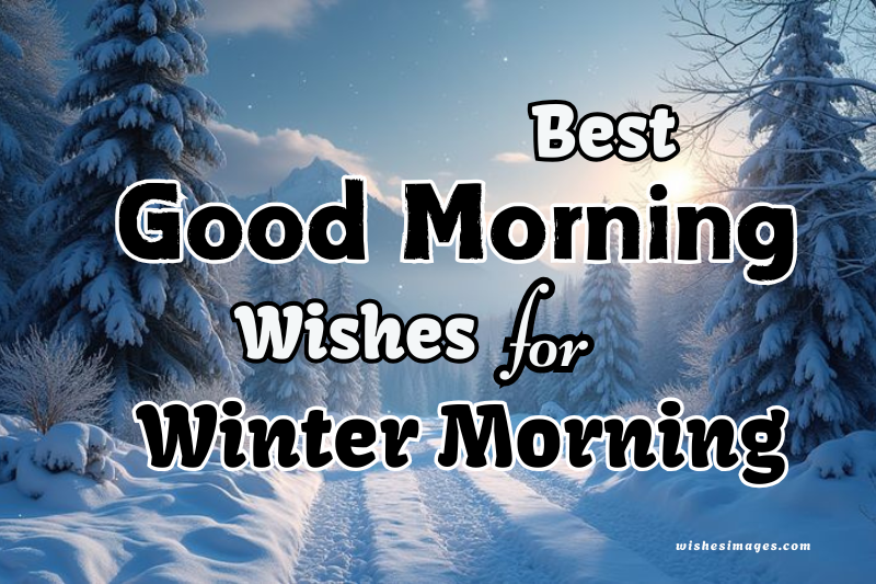 200+ Best Good Morning Wishes for Winter Morning (Warm, Cute & Inspirational Messages)