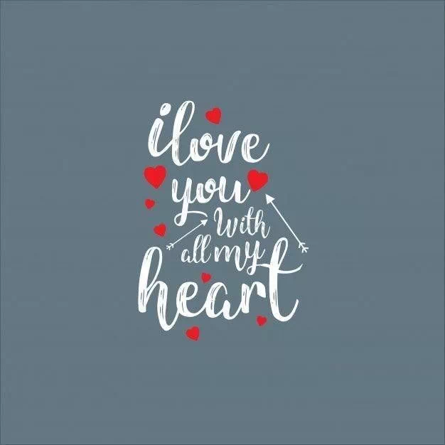 Beautiful Romantic Love Quotes WhatsApp DP Image