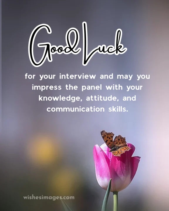 good luck wishes for interview quotes images