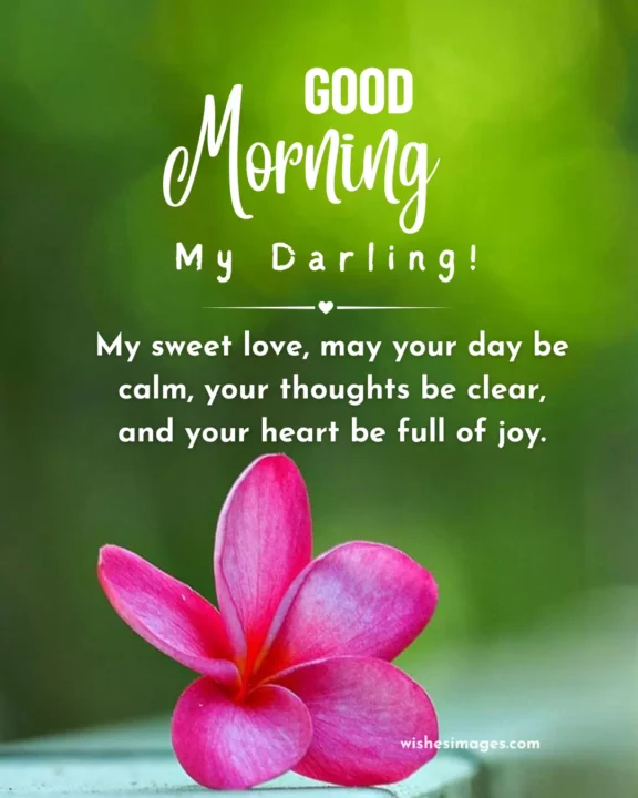cute good morning Messages for her with love message