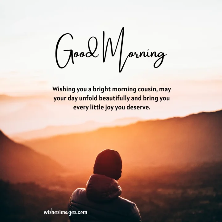 Cute Good Morning Messages for Cousins