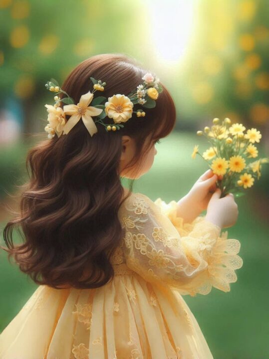 pretty cute whatsapp dp for girls