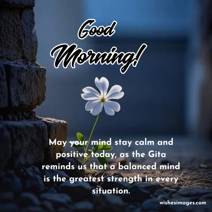 Best Bhagavad Gita Quotes for Good Morning Wishes
