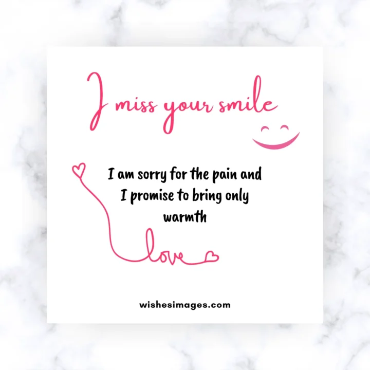 Sweet Sorry Love Messages