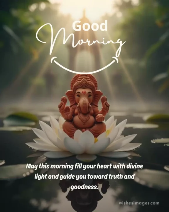 good morning hindu devotional blessings images