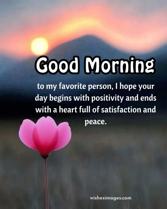 emotional good morning messages for him image