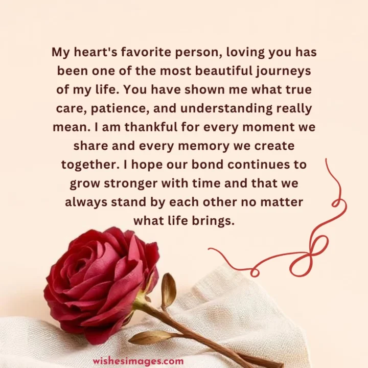 heart touching love paragraph for him