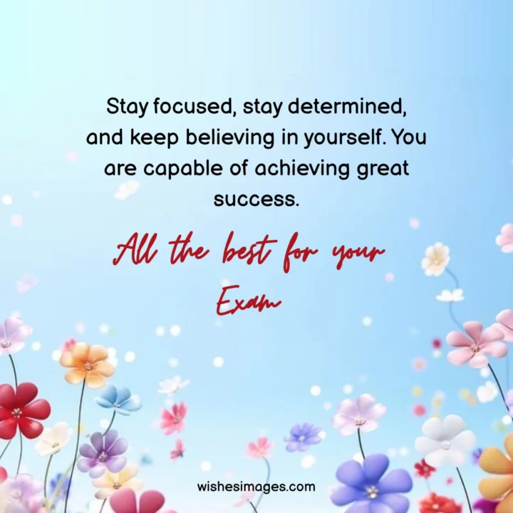 good luck messages for competitive exams