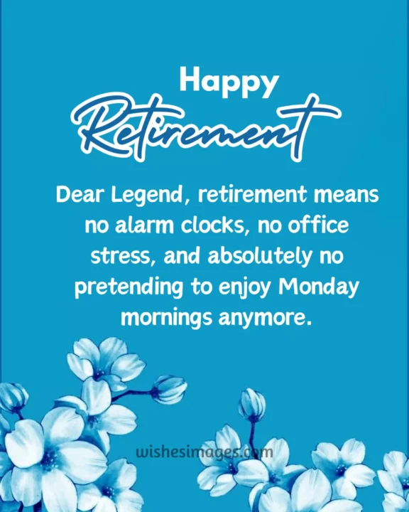 funny retirement wishes images