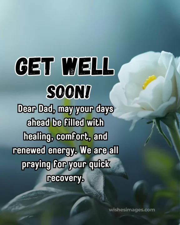 Heartfelt Get Well Soon Messages for Dad