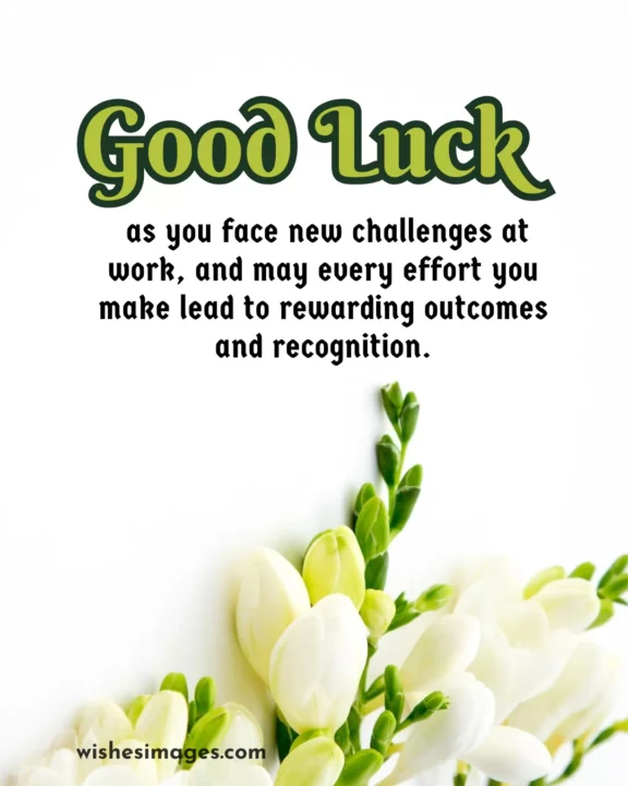 good luck wishes for success
