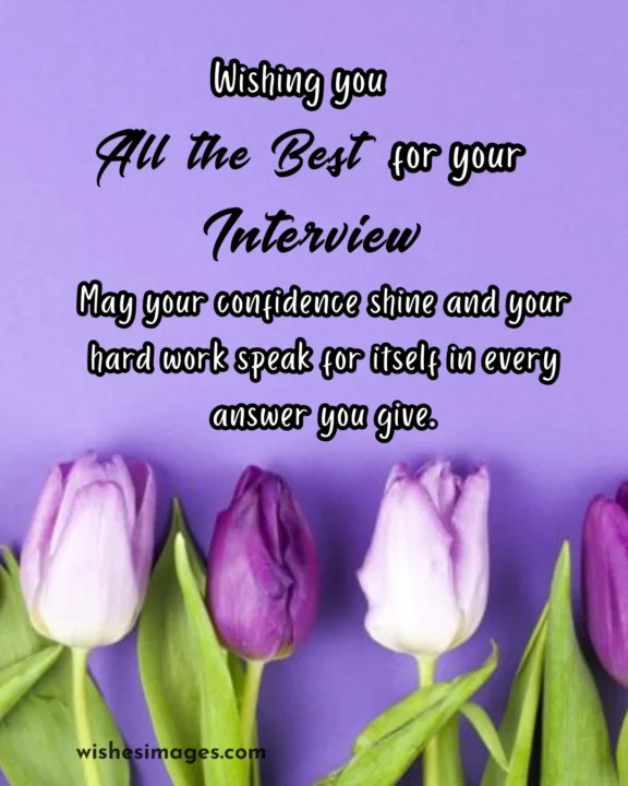 best of luck for job interview images