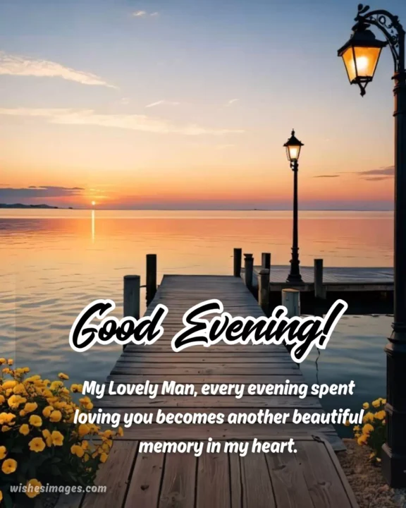 Good evening prayers and blessings for husband