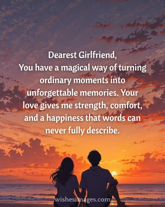 Romantic Good Morning Message for Girlfriend