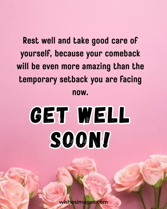 Get Well Soon Messages for Students
