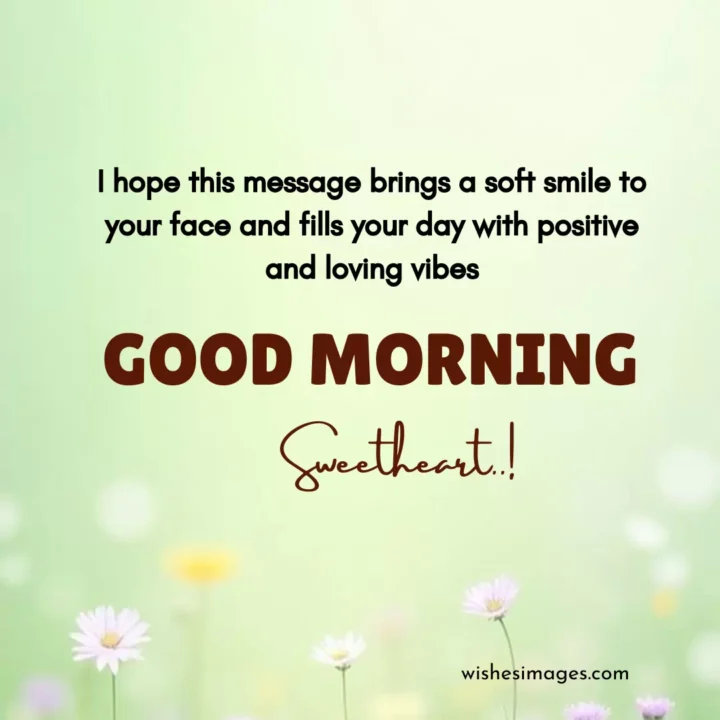 romantic good morning love messages