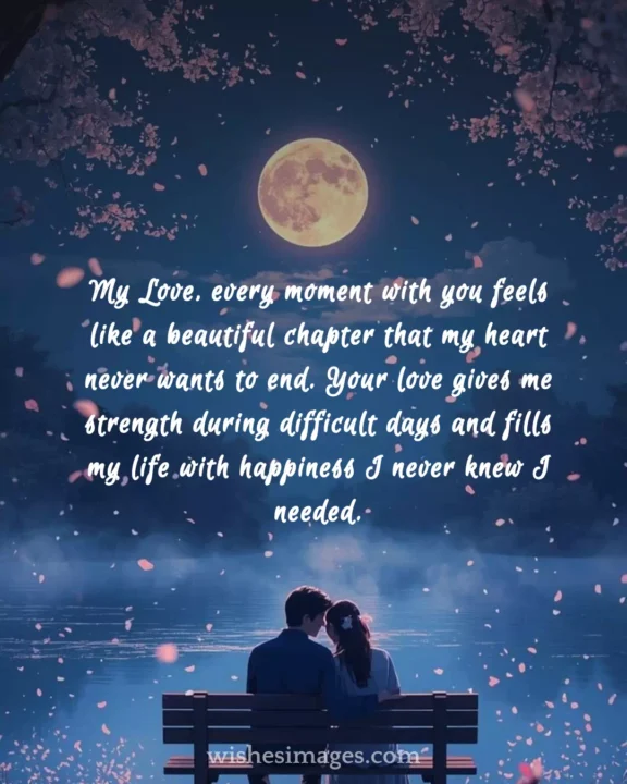 deep romantic love messages for him and her