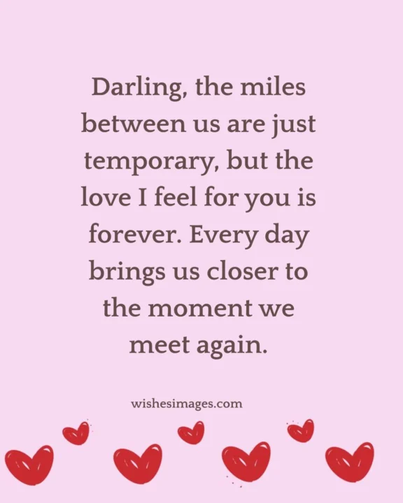 Cute Love Messages for Long Distance Relationships