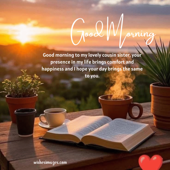 Heartwarming Good Morning Messages for Cousin Sister