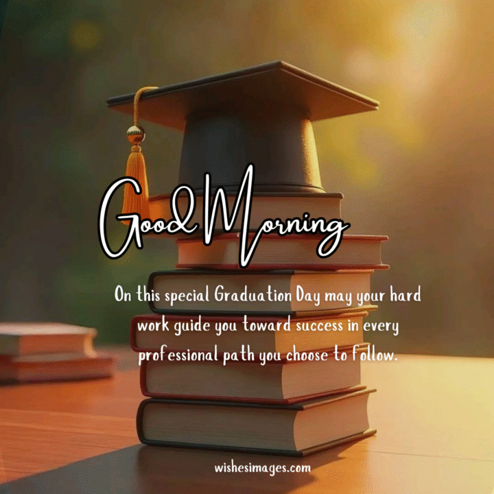 Professional Good Morning Messages for Graduation Day
