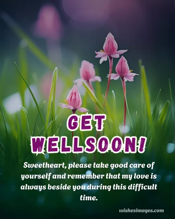 Get Well Soon Messages for Girlfriend
