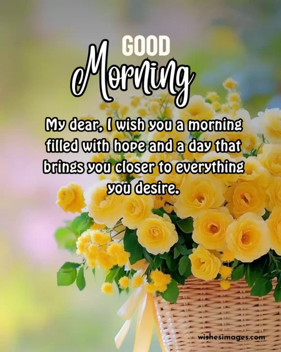 romantic good morning wishes for her with images