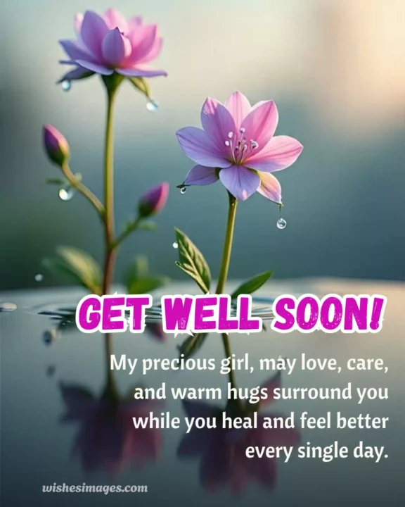 Romantic Get Well Soon Messages for Girlfriend