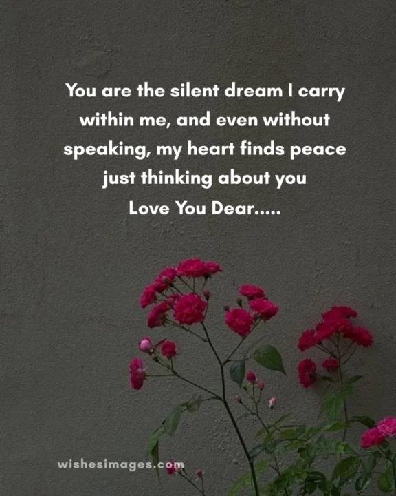 Romantic Love Messages for Secret Love