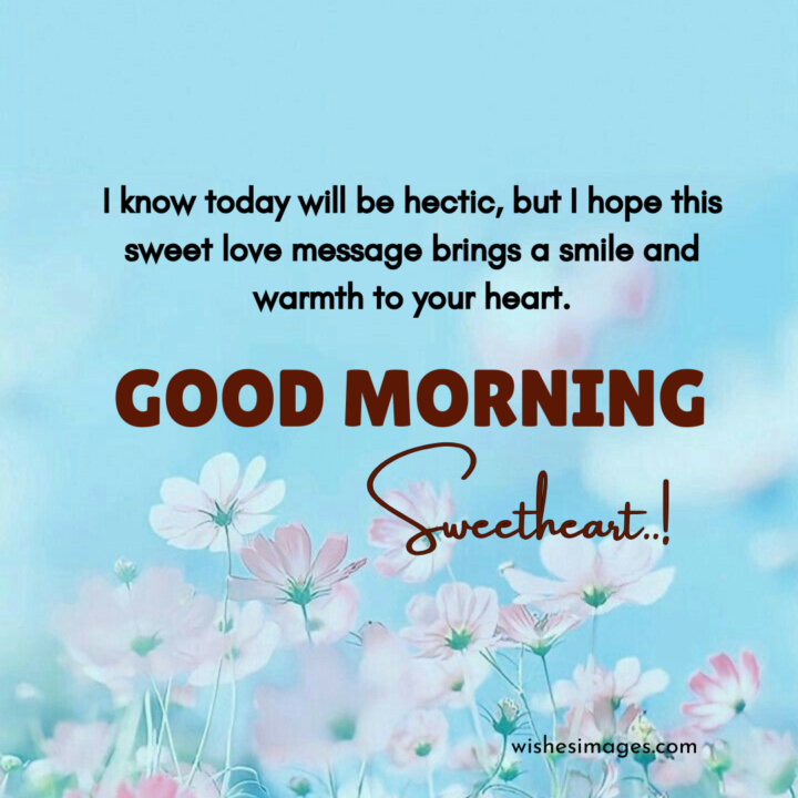 Short Romantic Love Messages for Busy Mornings