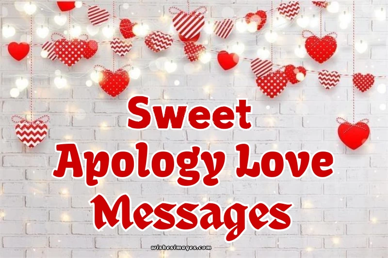 150+ Sweet Apology Love Messages to Say I’m Sorry My Love
