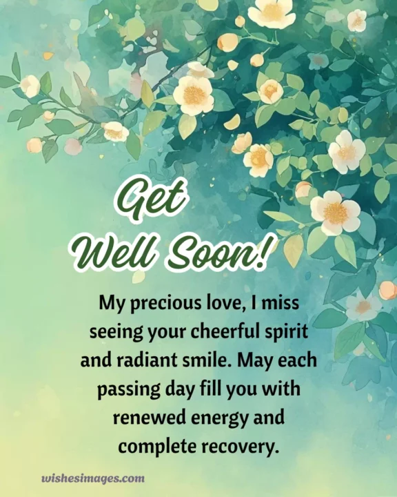 Heartfelt Recovery Wishes for Wife