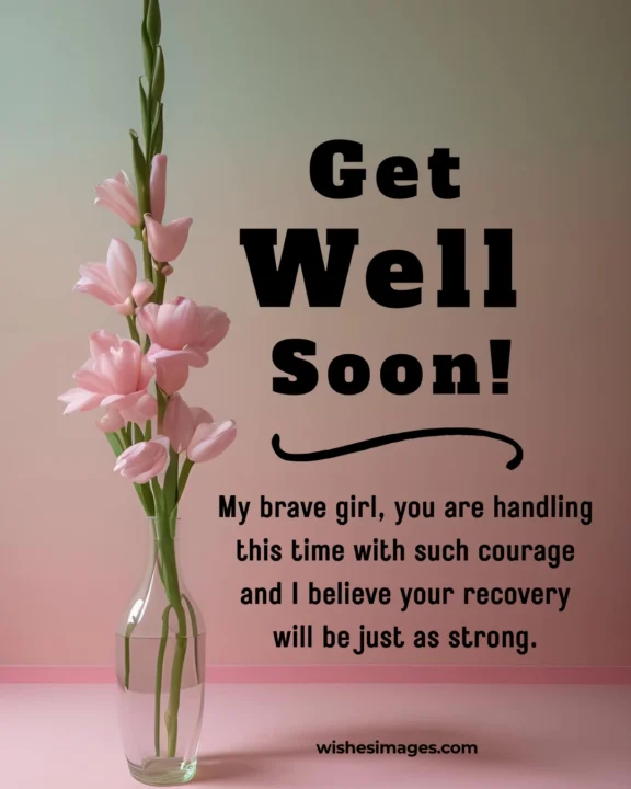 Heartfelt Get Well Soon Wishes for Daughter