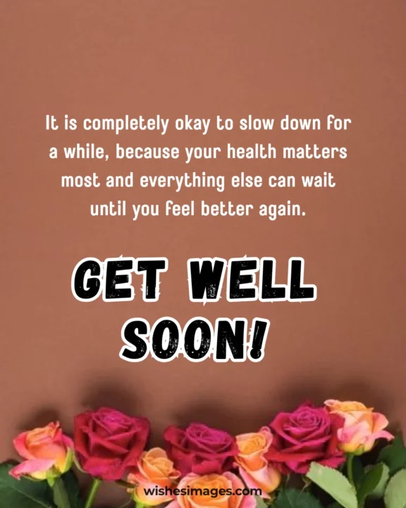Encouraging Get Well Soon Messages for Students