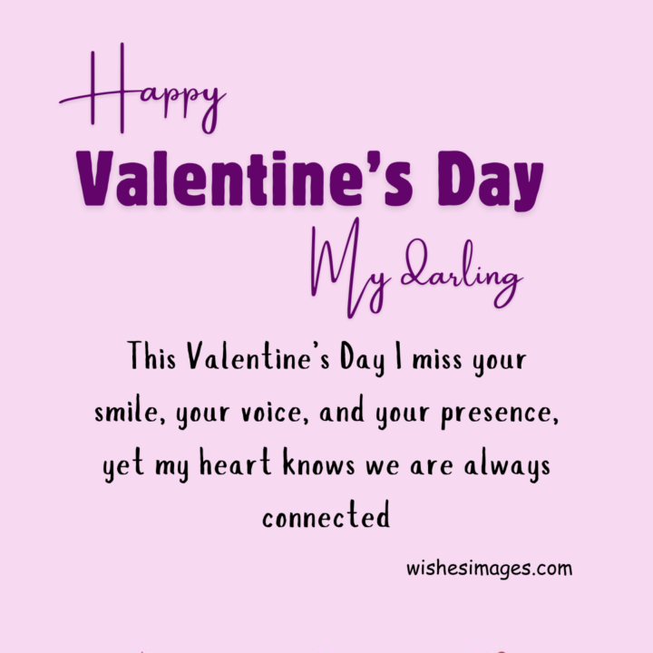 Valentine’s Day Wishes for Long Distance Wife