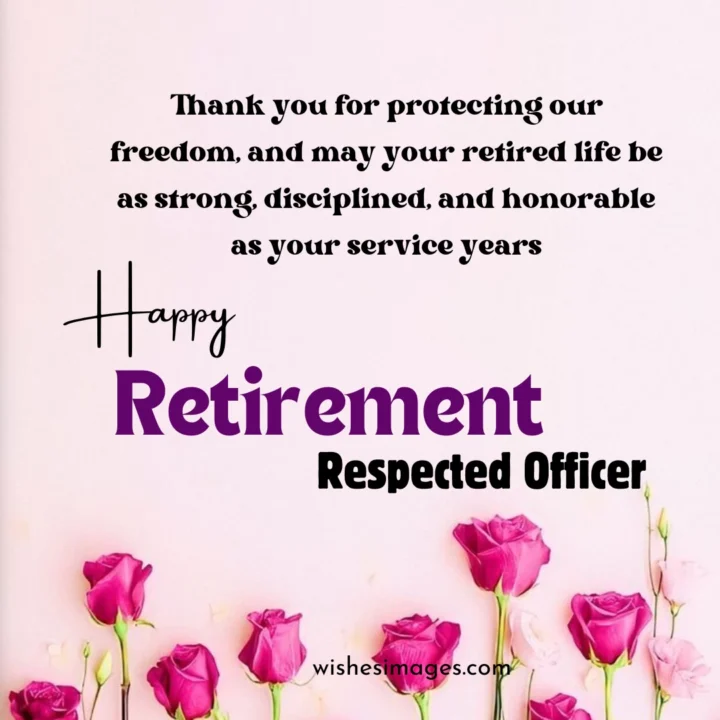 heartfelt retirement wishes for army soldiers