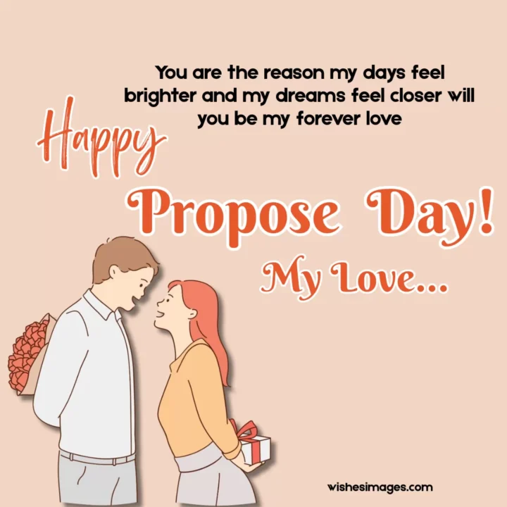 Beautiful Propose Day Wishes