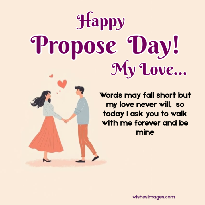 Propose Day Wishes for Crush