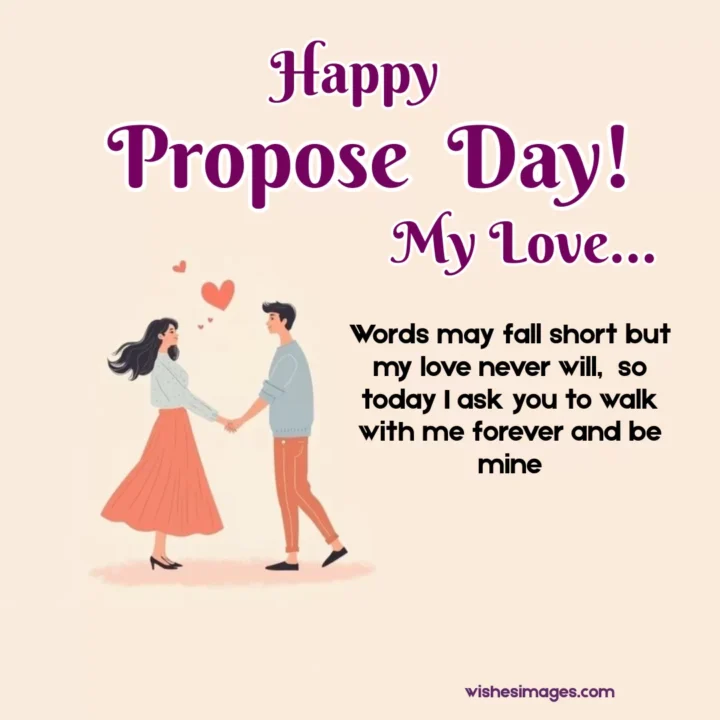 Cute Propose Day Wishes