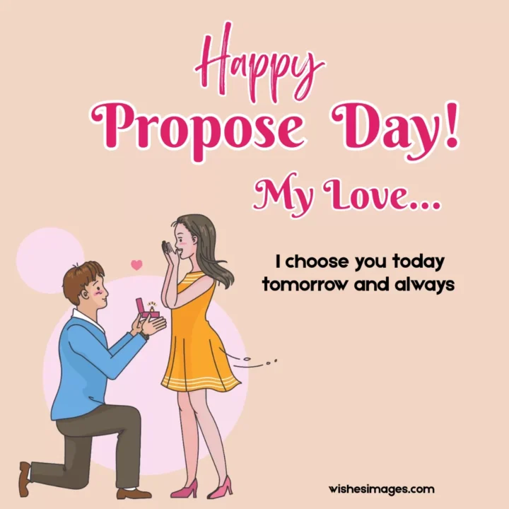 Cute Propose Day Wishes for Crush images