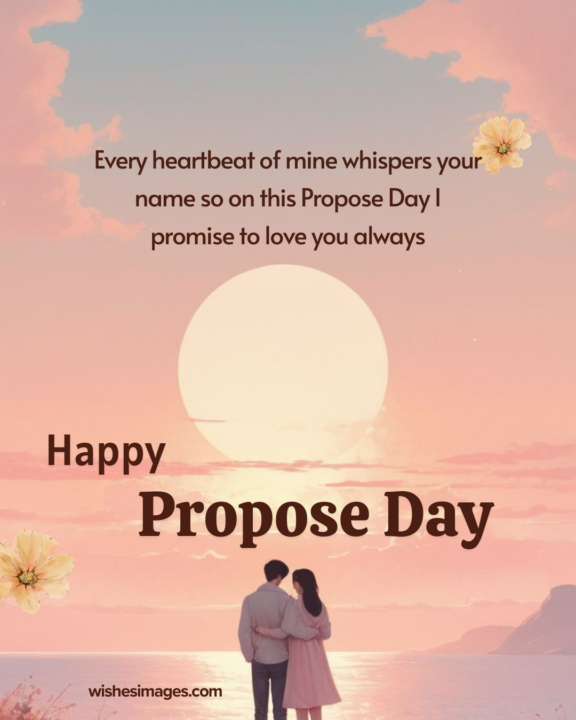 Romantic Propose Day Wishes