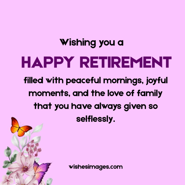 Retirement Wishes for Grandparents