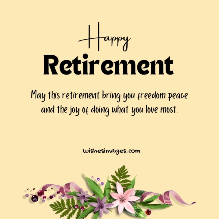Retirement Wishes for Government Employees
